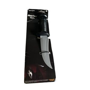 Spirit Halloween Ghost Face Knife NWT